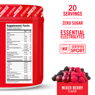 HYDRATION MIX / Mixed Berry - 20 Servings